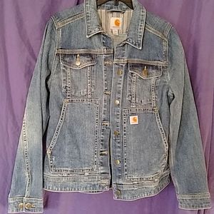 Carhartt Blue Jean Jacket Sz 4/6